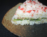 カニカマ5本とあるもので✿簡単押し寿司✿作り方8写真