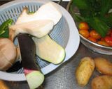 夏野菜の挟みあんかけ作り方1写真