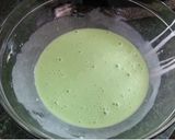 緑色のパンケーキ作り方2写真