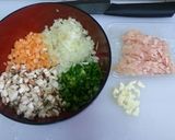 韓国のお粥♨野菜のお粥、야채 죽作り方1写真