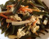 三陸・茎わかめの煮物作り方8写真