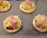 キャベツたっぷりお好み焼き風パン作り方7写真