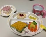 (離乳食)材料2つで簡単ケーキ!作り方4写真