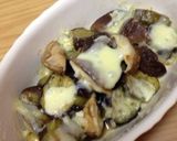 茄子と椎茸の味噌チーズ焼き作り方4写真
