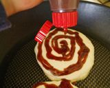シナモンロール風パンケーキ★休日の朝食に作り方7写真