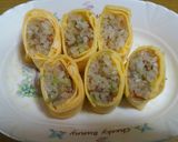お弁当に☆卵巻きチャーハン♪作り方7写真