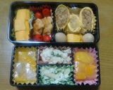 お弁当に☆卵巻きチャーハン♪作り方8写真