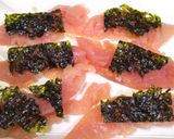チーズと海苔de ささみ巻き♪作り方2写真