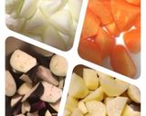 夏野菜で作る♡鶏もも肉のトマト煮込み♡作り方2写真
