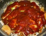 煮込み豆腐ハンバーグ作り方4写真