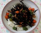 ひじきのひき肉丼。美味しくて体にいい！作り方4写真