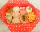 キャラ弁♥ハピネスチャージ プリキュア!キュアラブリー作り方12写真