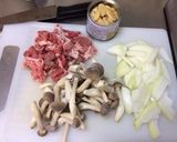 簡単!!ホワイトポークストロガノフ作り方1写真