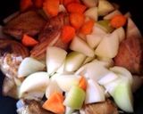 夏野菜で作る♡鶏もも肉のトマト煮込み♡作り方4写真