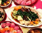 ひな祭りにサーモンとハマチのにぎり寿司作り方7写真