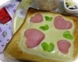 可愛いチーズでハッピートースト♡作り方3写真