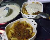 ミートソースdeマカロニグラタン作り方7写真