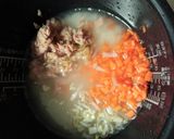 ツナと人参とレンコンの炊き込みご飯作り方3写真