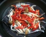 鯵の洋風蒸し作り方4写真