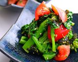 菜の花とササミのさっと煮＊治部煮風作り方6写真