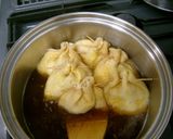 残り物で袋煮(^^♪作り方7写真