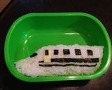 新幹線お弁当作り方1写真