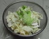 白菜の生姜炒め バター風味作り方2写真