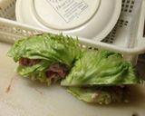 豚肉とレタスの重ね蒸し作り方1写真