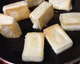 揚げ餅チーズ明太マヨ作り方2写真
