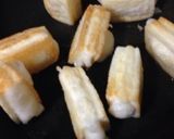 揚げ餅チーズ明太マヨ作り方3写真