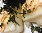 揚げ餅チーズ明太マヨ作り方5写真