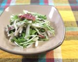 大根と水菜のサラダ作り方4写真