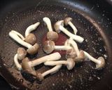 卵としめじのバター醤油★作り方2写真