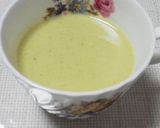 葉物野菜でグリーンプリン♪作り方7写真