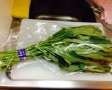 空芯菜炒め (クウシンサイ炒め)作り方1写真