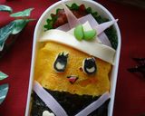 ふなっしーサンタ♪キャラ弁♪やランチ☆作り方21写真
