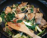 カリッうま！ぶりと野菜の醤油マヨ炒め作り方3写真