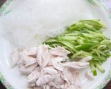 胡麻たっぷり♪鶏ささみのマヨ春雨サラダ作り方1写真