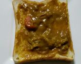 小腹が空いたら簡単カレーチーズトースト作り方1写真