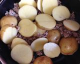 新じゃがとひき肉のカレー風味炒め作り方2写真