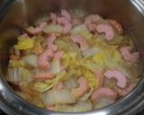 春らしい彩りのえび天と白菜の煮浸し！作り方4写真