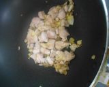 春キャベツと鶏こま切れ肉の親子炒めご飯作り方7写真