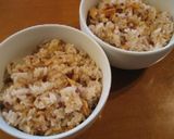 シンプル～生姜ご飯作り方4写真