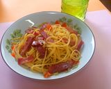 簡単！激ウマ！ピリ辛ペペロンチーノ作り方7写真