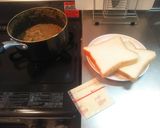 チーズカレーサンド【自炊3食目】作り方1写真