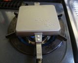 おしゃれなカフェ風ホットサンド作り方1写真