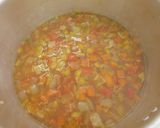 たっぷり野菜のカレー風味スープ作り方5写真