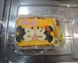 ☆キャラ弁☆ミッキーとミニーのオムライス作り方5写真