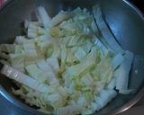 白菜の中華風スープ作り方1写真