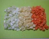 野菜たっぷりトマトスープ作り方1写真